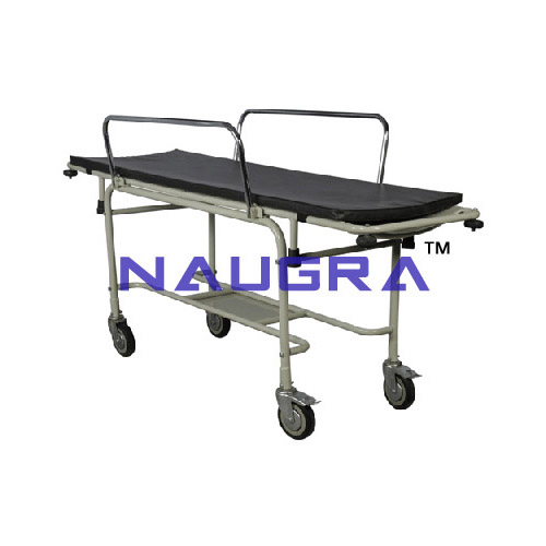 Stretcher on Trolley with Side Railings