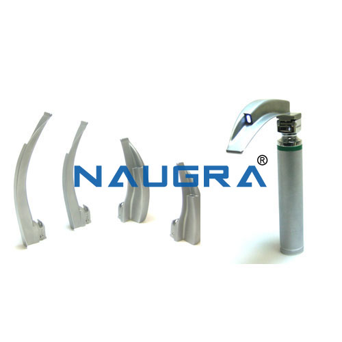 LARYNGOSCOPE MACINTOSH BLADES WITH HANDLE