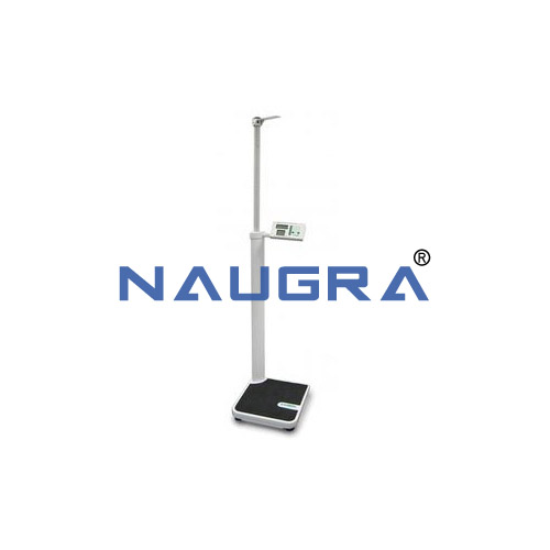 Height Measuring Stand with Weighing Scale