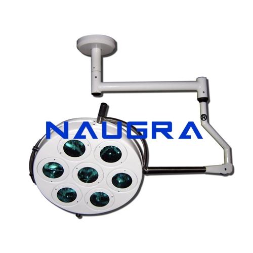 Ceiling Shadowless OT Light with Single Dome Dia 712mm with 7 Reflectors