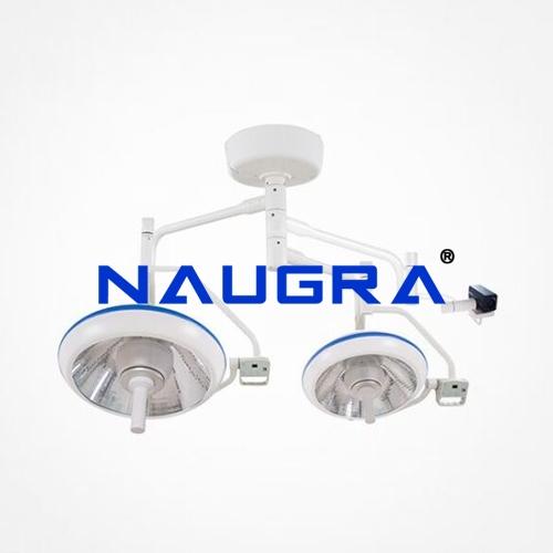 Ceiling Shadowless Operation Lamp 2 Arms Double Reflector