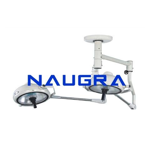 Ceiling Shadowless Operation Lamp 2 Arms Double Reflector