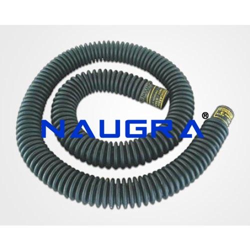 Corrugated Tube - Black Rubber