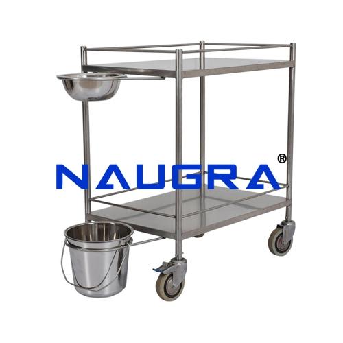 Dressing Trolley - Stainless steel