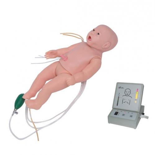 Full-Functional Neonatal Nursing CPR Auscultation Defibrillation and Pacing ECG Manikin
