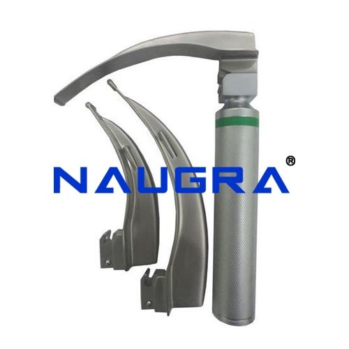 Macintosh Type Curved Laryngoscope Blades - Stainless Steel, SATIN / DULL FINISH