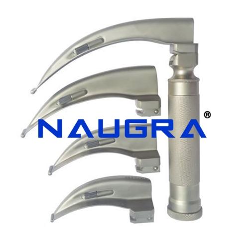 Macintosh Type Curved Laryngoscope Blades - Stainless Steel, POLISHED FINISH