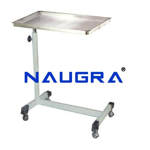 Mayo Type Trolley Height Adjustable