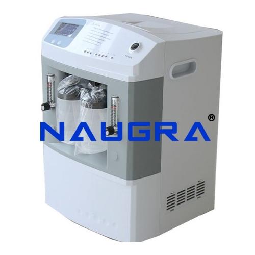 Oxygen Concentrator with Double Flow