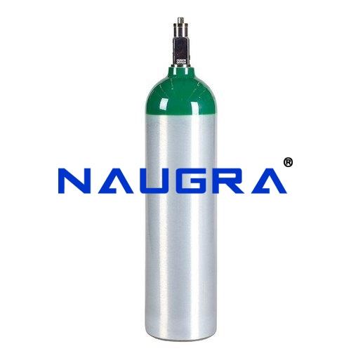 Oxygen Cylinder, Steel, Empty