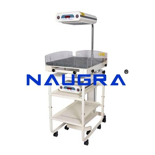 Phototherapy Stand with Trolley (Double Surface)
