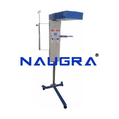 Radiant Warmer Stand / Radiant Overhead Lamp (Premium) with Microprocessor based temperature controller with 2 modes Skin / Manual mode