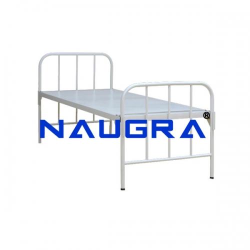 Steel Plain Hospital Bed