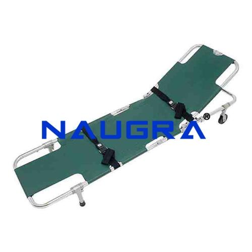 Stretcher Single Fold With Two Wheels