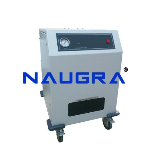 Ventilator with Air Compressor