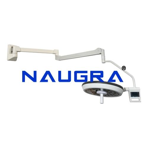 Wall Mounted Shadowless Operation Lamp With Single Reflector (With Focus Control)
