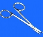 Scissors Blue, 14.20cm, ABS