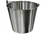 Pail (Bucket) without Cover, Stainless Steel