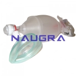 Artificial Resuscitator (Ambu Type Bag), Silicone, Autoclavable - Deluxe Quality (Infant)